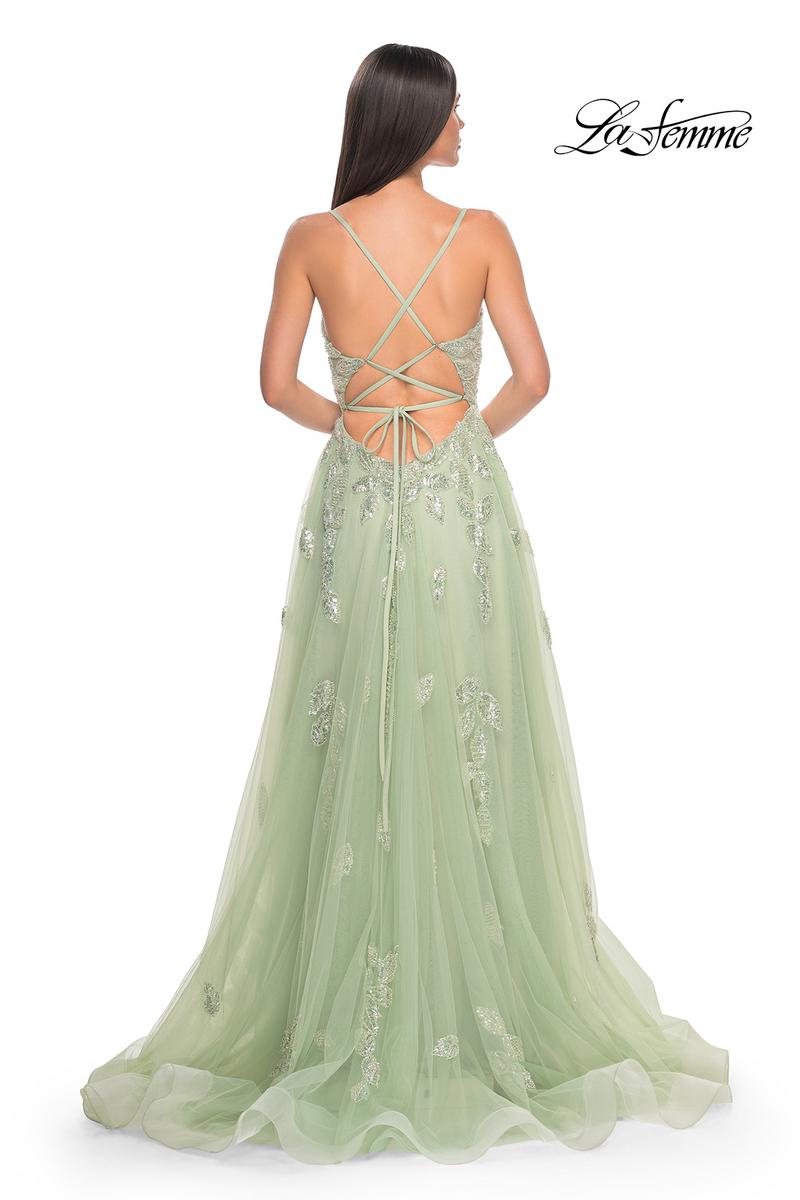 La Femme Dress 32090 - SAGE