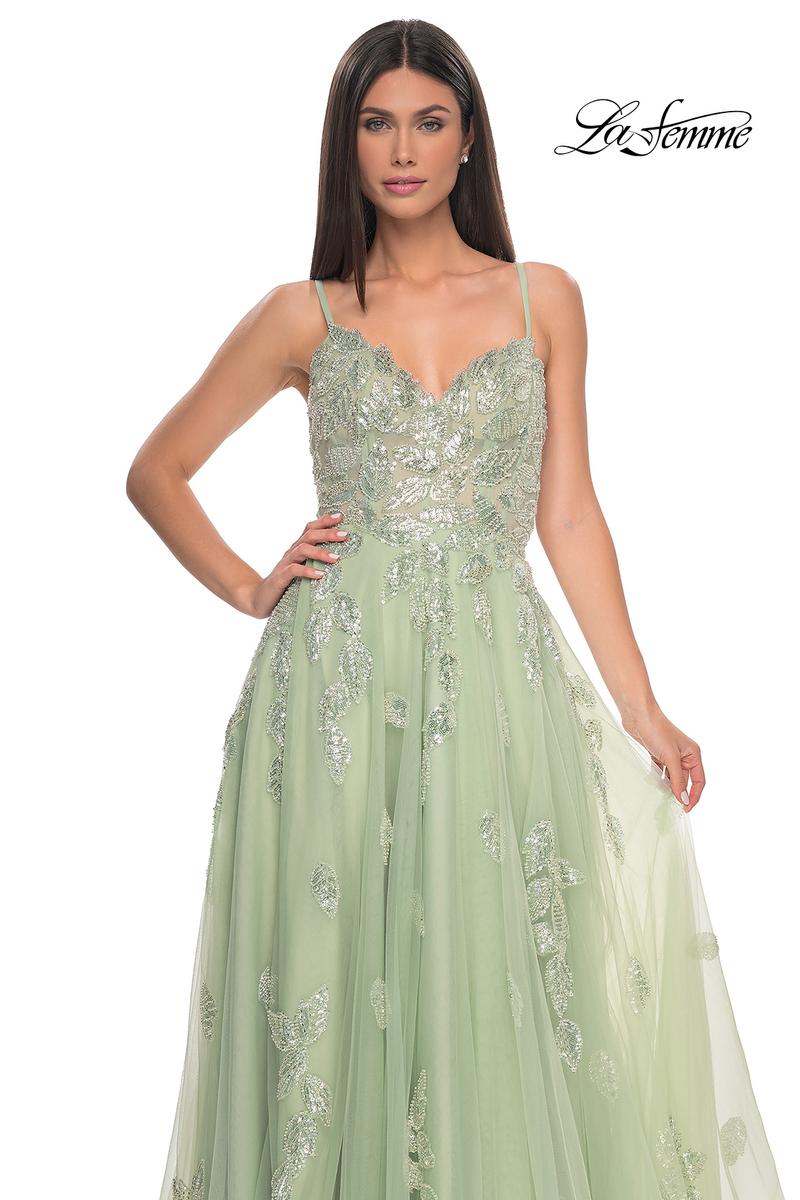 La Femme Dress 32090 - SAGE