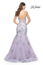 La Femme Dress 32091 - LAVENDER GRAY