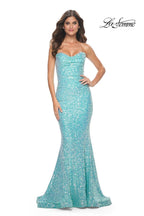 La Femme Dress 32092 - LIGHT AQUA