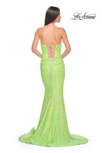 La Femme Dress 32092 - NEON GREEN