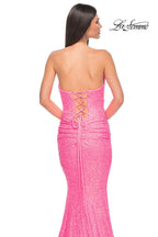 La Femme Dress 32092 - NEON PINK