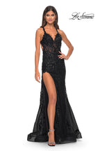 La Femme Dress 32107 - BLACK