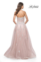 La Femme Dress 32111 - MAUVE