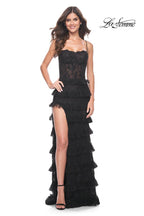 La Femme Dress 32113 - BLACK