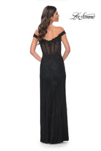 La Femme Dress 32116 - BLACK