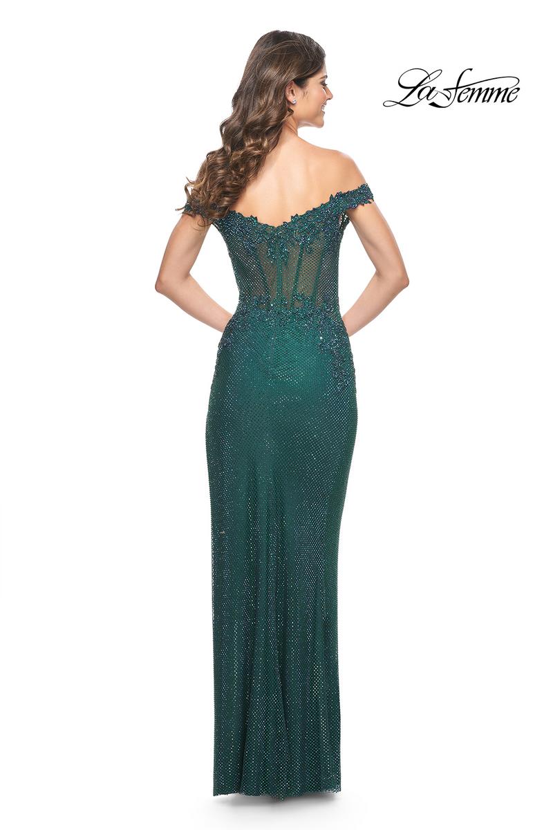 La Femme Dress 32116 - EMERALD