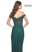 La Femme Dress 32116 - EMERALD