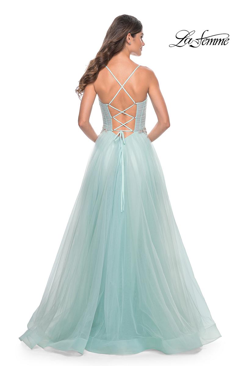 La Femme Dress 32117 - LIGHT BLUE