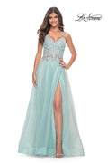 La Femme Dress 32117 - LIGHT BLUE