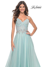 La Femme Dress 32117 - LIGHT BLUE