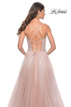 La Femme Dress 32117 - MAUVE