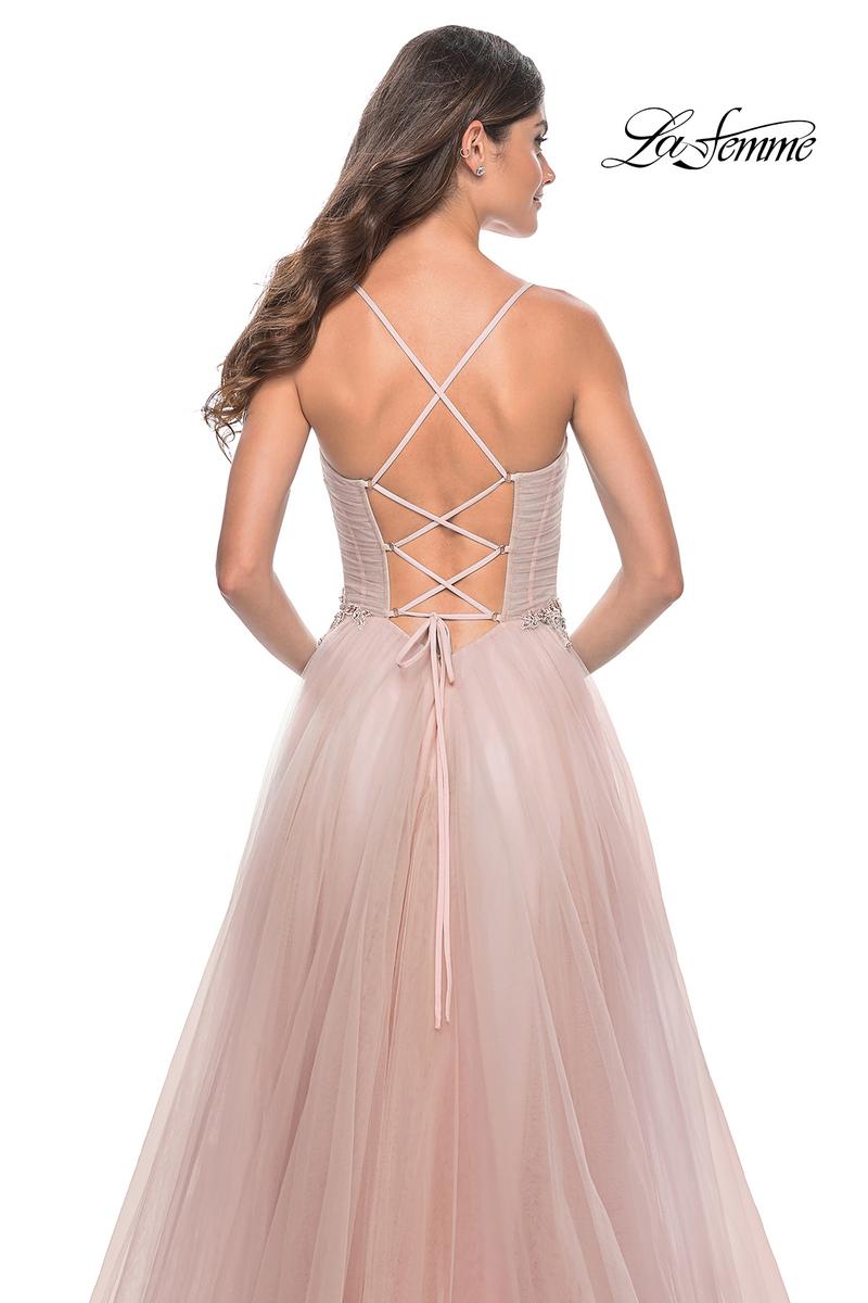 La Femme Dress 32117 - MAUVE