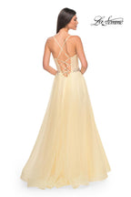 La Femme Dress 32117 - PALE YELLOW