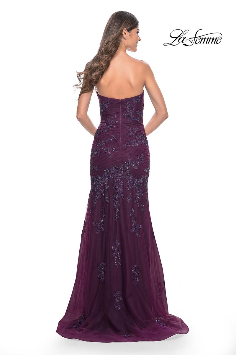 La Femme Dress 32121 - DARK BERRY