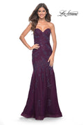 La Femme Dress 32121 - DARK BERRY