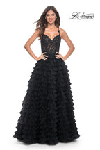 La Femme Dress 32128 - BLACK