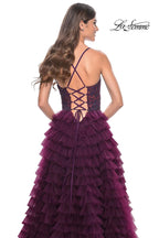 La Femme Dress 32128 - DARK BERRY