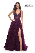 La Femme Dress 32128 - DARK BERRY