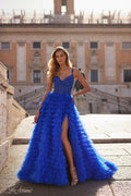 La Femme Dress 32128 - ROYAL BLUE
