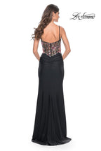 La Femme Dress 32133 - BLACK