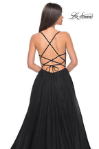 La Femme Dress 32135 - BLACK