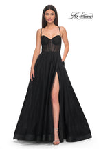 La Femme Dress 32135 - BLACK