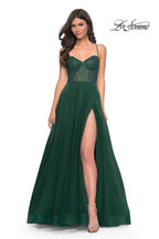 La Femme Dress 32135 - DARK EMERALD