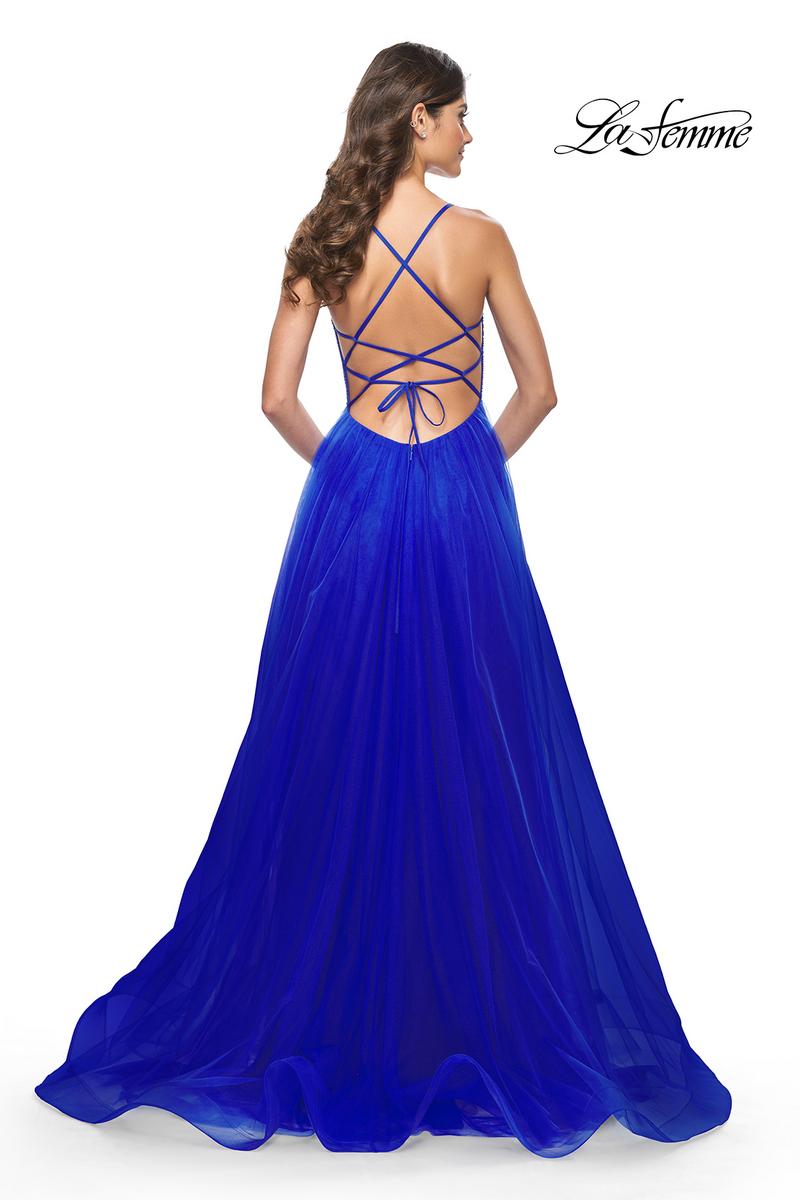La Femme Dress 32135 - ROYAL BLUE