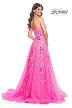 La Femme Dress 32137 - NEON PINK