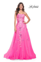 La Femme Dress 32137 - NEON PINK