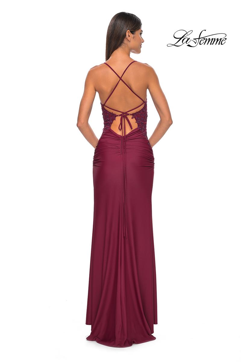 La Femme Dress 32139 - DARK BERRY