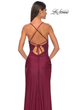 La Femme Dress 32139 - DARK BERRY