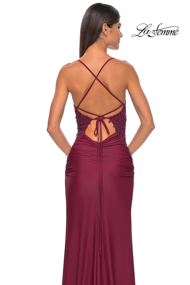 La Femme Dress 32139 - DARK BERRY