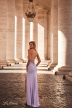 La Femme Dress 32139 - DARK BERRY