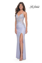 La Femme Dress 32139 - LIGHT PERIWINKLE