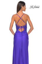 La Femme Dress 32139 - ROYAL BLUE