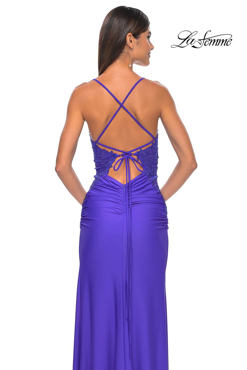 La Femme Dress 32139 - ROYAL BLUE