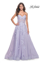 La Femme Dress 32145 - LIGHT PERIWINKLE