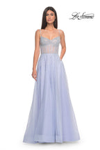 La Femme Dress 32146 - LIGHT PERIWINKLE
