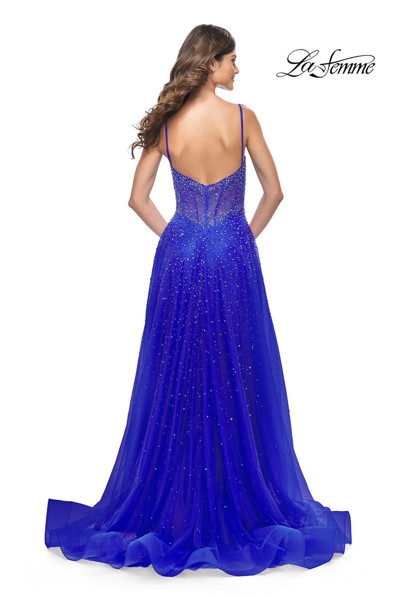 La Femme Dress 32146 - ROYAL BLUE
