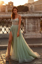 La Femme Dress 32146 - SAGE