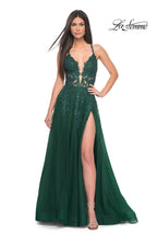 La Femme Dress 32147 - EMERALD