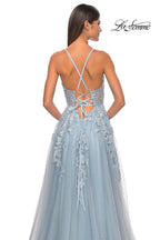 La Femme Dress 32147 - LIGHT BLUE