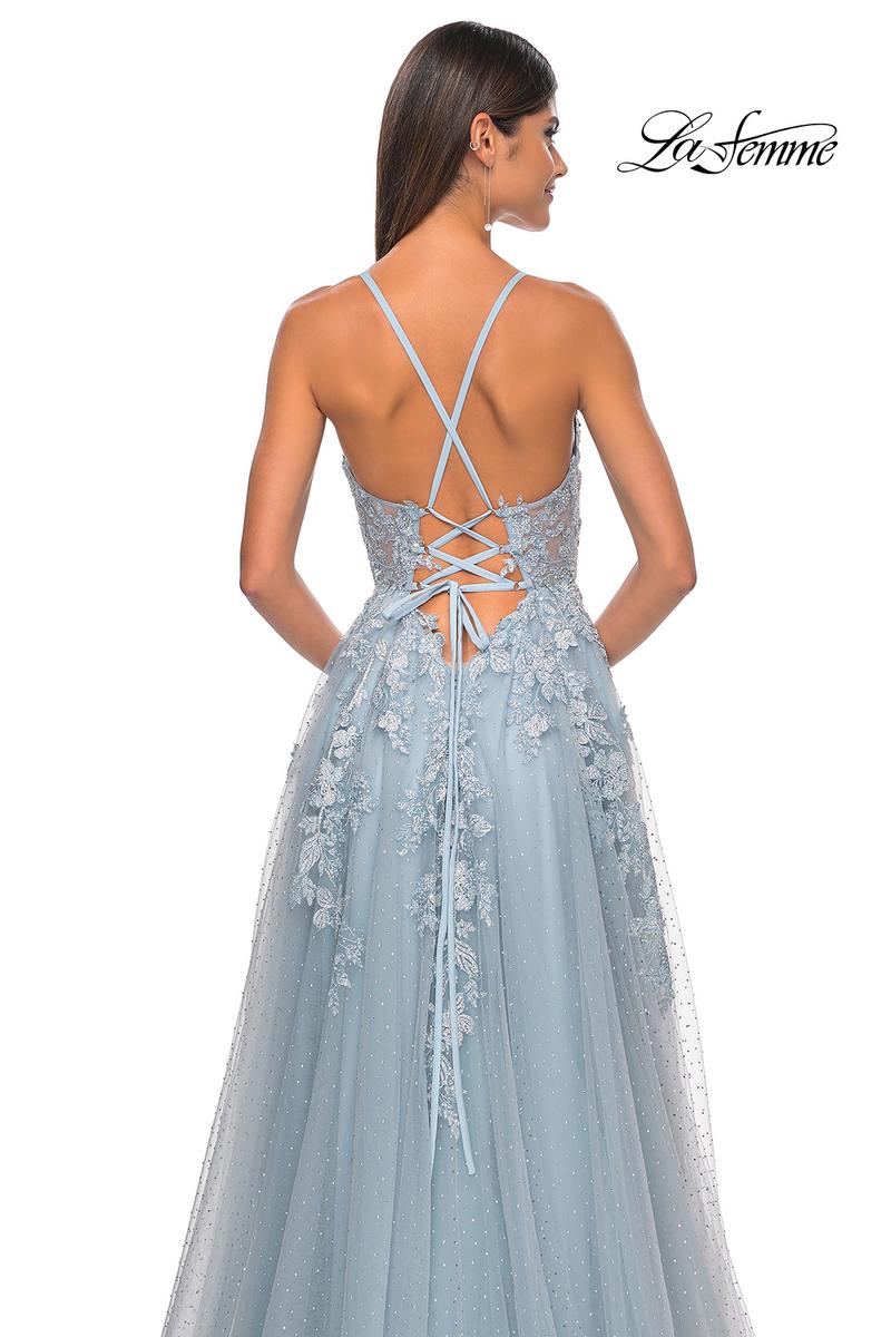 La Femme Dress 32147 - LIGHT BLUE