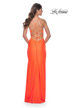La Femme Dress 32152 - BRIGHT ORANGE