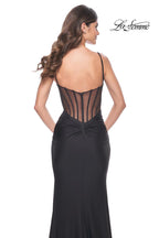 La Femme Dress 32153 - BLACK
