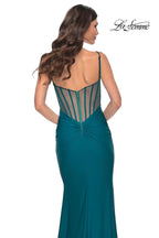 La Femme Dress 32153 - DARK TEAL