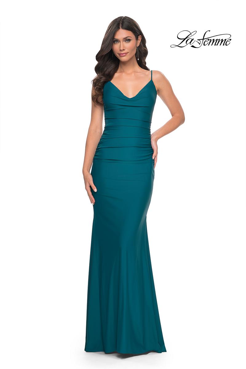 La Femme Dress 32153 - DARK TEAL