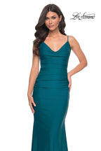 La Femme Dress 32153 - DARK TEAL